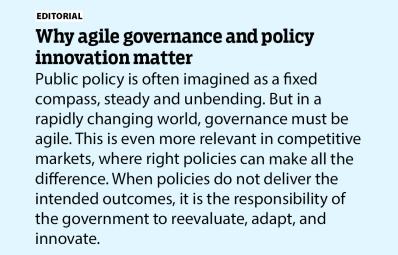 Why agile governance and policy innovation matter