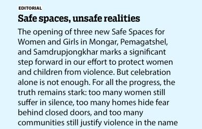 Safe spaces, unsafe realities