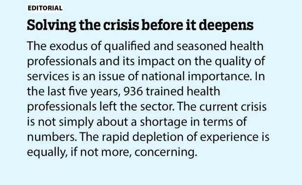 Solving the crisis before it deepens