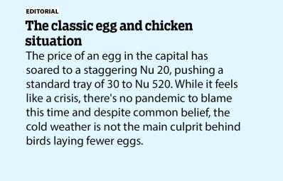The classic egg and chicken situation