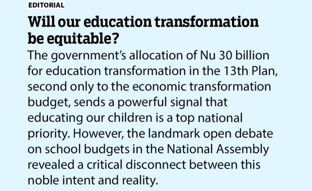 Will our education transformation be equitable?