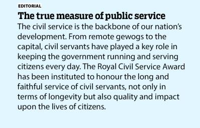 The true measure of public service