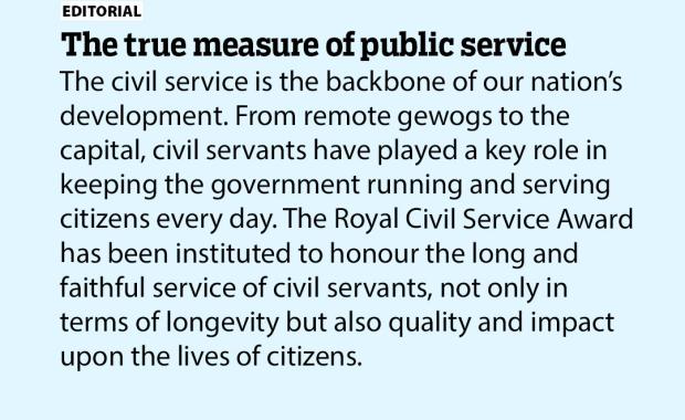 The true measure of public service