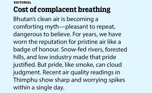 Cost of complacent breathing