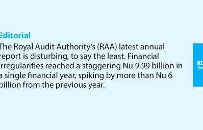 Agencies must be held accountable for financial irregularities