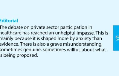 Why selective privatisation in healthcare makes sense