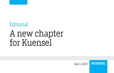 A new chapter for Kuensel