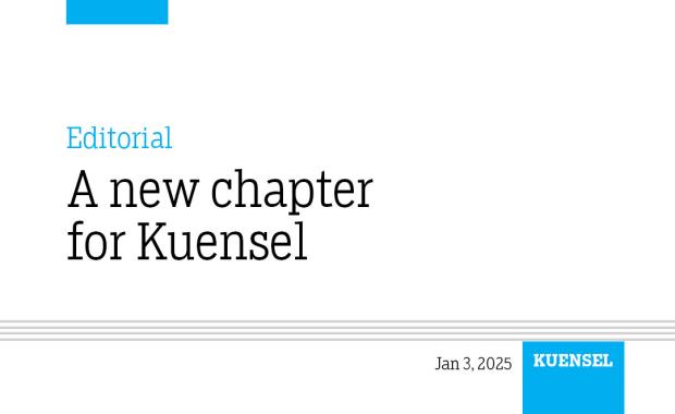 A new chapter for Kuensel