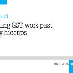 Making GST work past early hiccups
