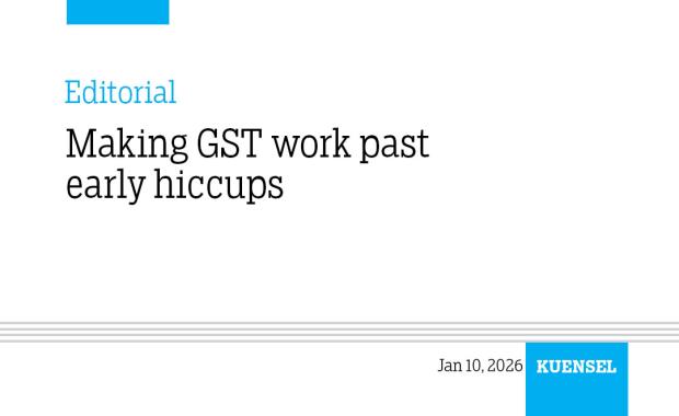 Making GST work past early hiccups
