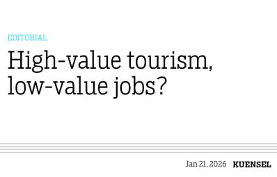 High-value tourism, low-value jobs?