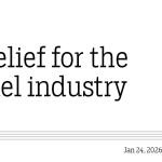 A relief for the hotel industry