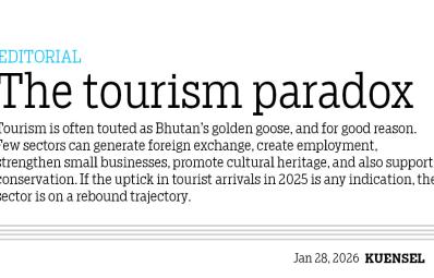 The tourism paradox