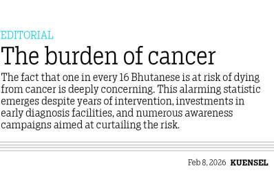 The burden of cancer