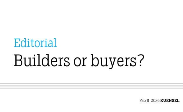 Builders or buyers?