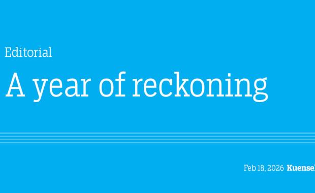 A year of reckoning