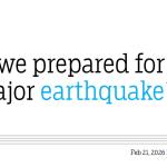 Are we prepared for a major earthquake?