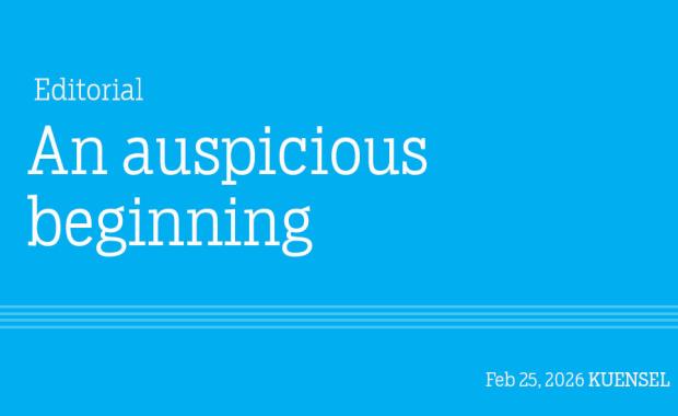 An auspicious beginning