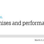 Promises and performance