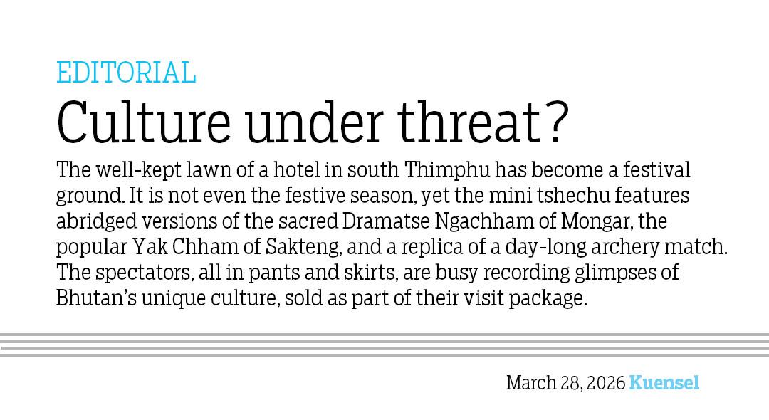 Culture under threat?