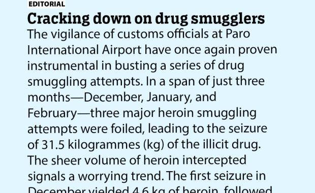 Cracking down on drug smugglers