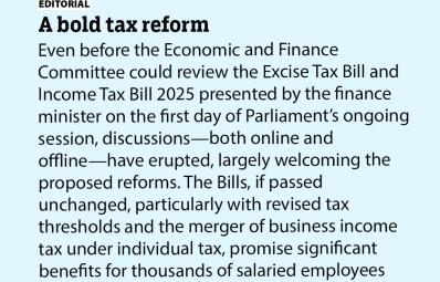 A bold tax reform