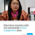 Education ministry rolls out nationwide winter engagement plan