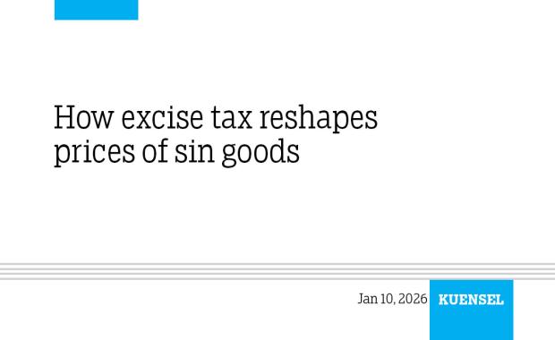 How excise tax reshapes prices of sin goods