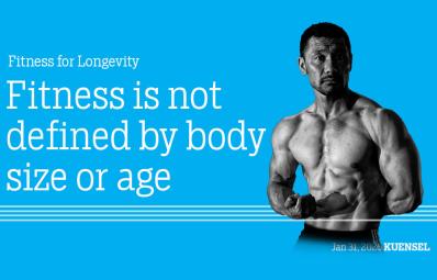 Fitness is not defined by body size or age