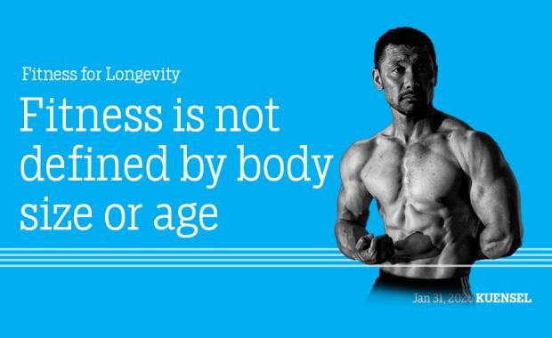 Fitness is not defined by body size or age