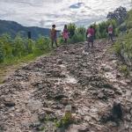 ཆརཔ་ཤུགས་སྦེ་རྐྱབ་མི་དེ་གིས་ སོ་ནམ་ཞིང་ལམ་དང་ འཐུང་ཆུ་བཀྲམ་སྤེལ་ལུ་ བར་ཆད་རྐྱབ་ཡོདཔ།