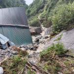 Heavy rains trigger floods and roadblocks in Gasa