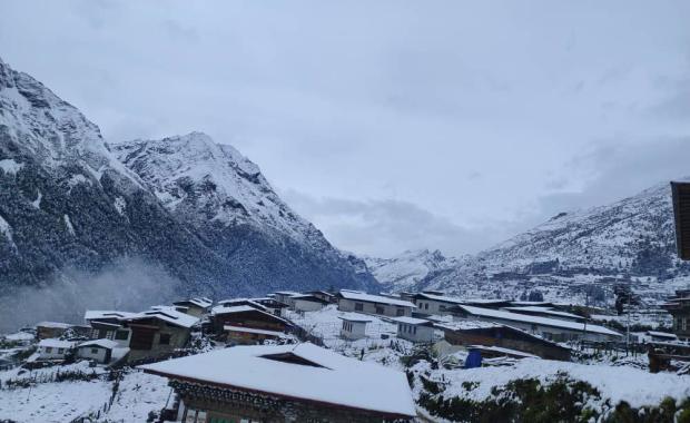 རྫོང་ཁག་གསུམ་ནང་ ཆརཔ་དང་ ཁཝ་གིས་ གནོད་སྐྱོན་རྐྱབ་ཡོདཔ།