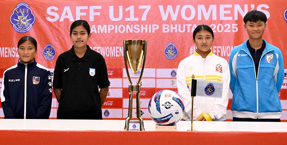 SAFF U-17 Women’s Championship kicks off today