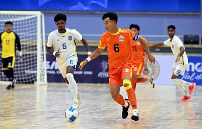 28 footballers represent Bhutan at first SAFF Futsal Championship