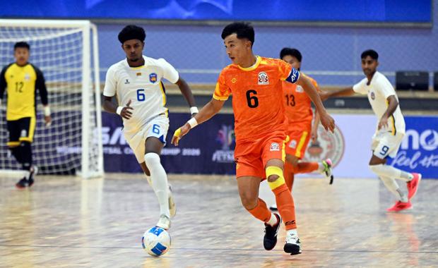 28 footballers represent Bhutan at first SAFF Futsal Championship