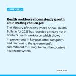 Health workforce shows steady growth amid staffing challenges