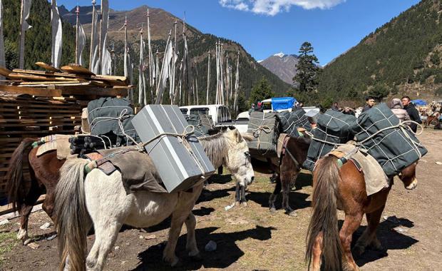 Mules still hold lifeline for Layaps