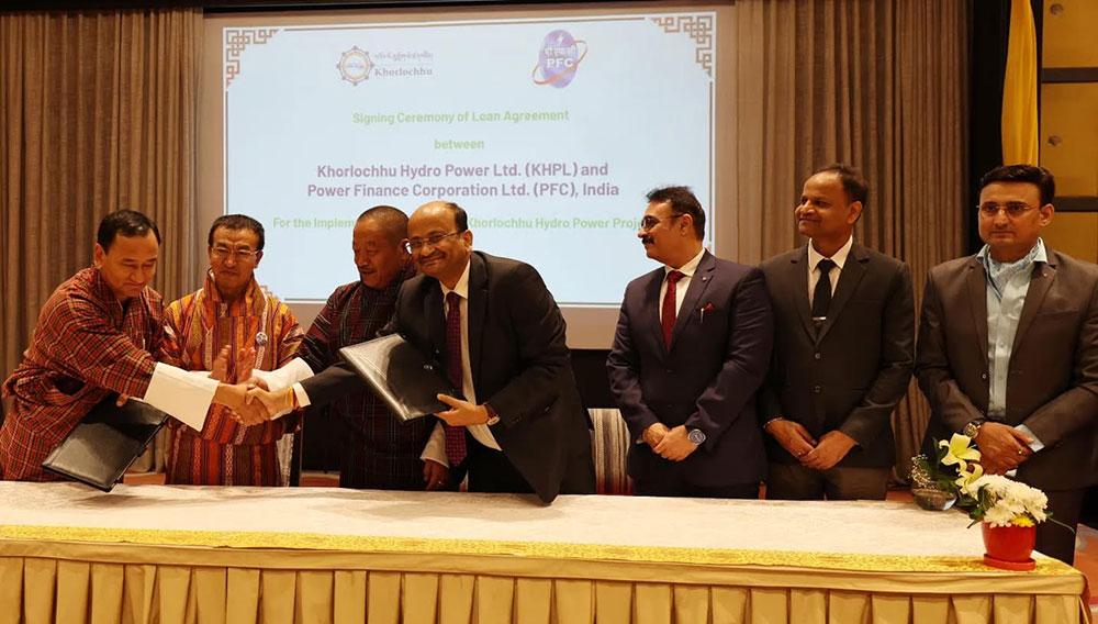 Khorlochhu Hydropower Project secures INR 48.29 billion financing from India’s PFC