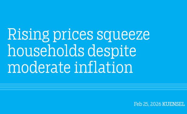 Rising prices squeeze households despite moderate inflation