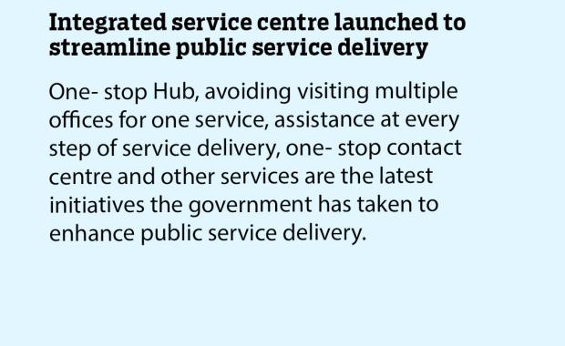 Integrated service centre launched to streamline public service delivery