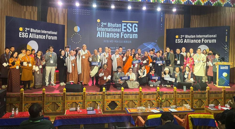 Second Bhutan International ESG Alliance forum kicks off