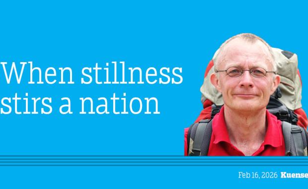 When stillness stirs a nation
