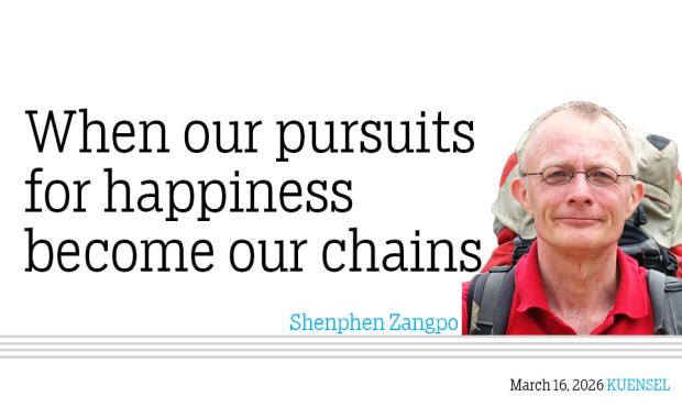 When our pursuits for happiness become our chains