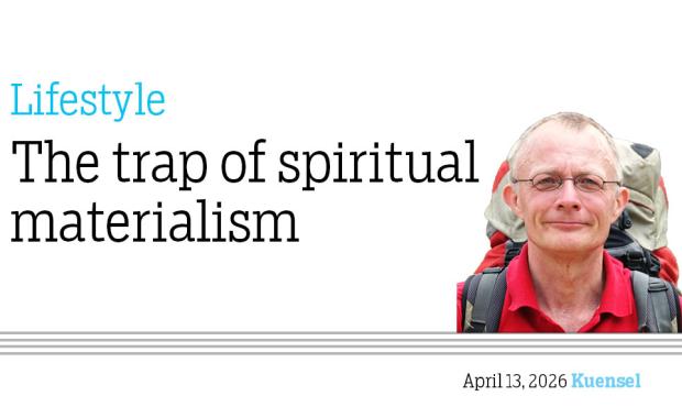 The trap of spiritual materialism