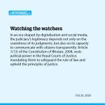 Watching the watchers