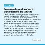 Fragmented procedures lead to fractured rights and injustice