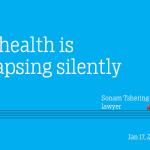 Our health is collapsing silently