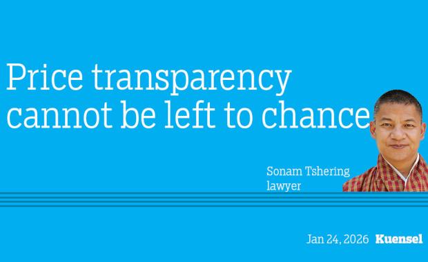 Price transparency cannot be left to chance