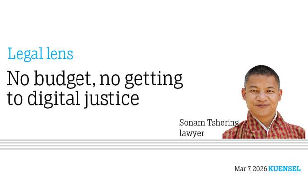 No budget, no getting to digital justice